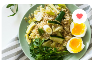 Healthy Japanese Fried Rice with Veggies